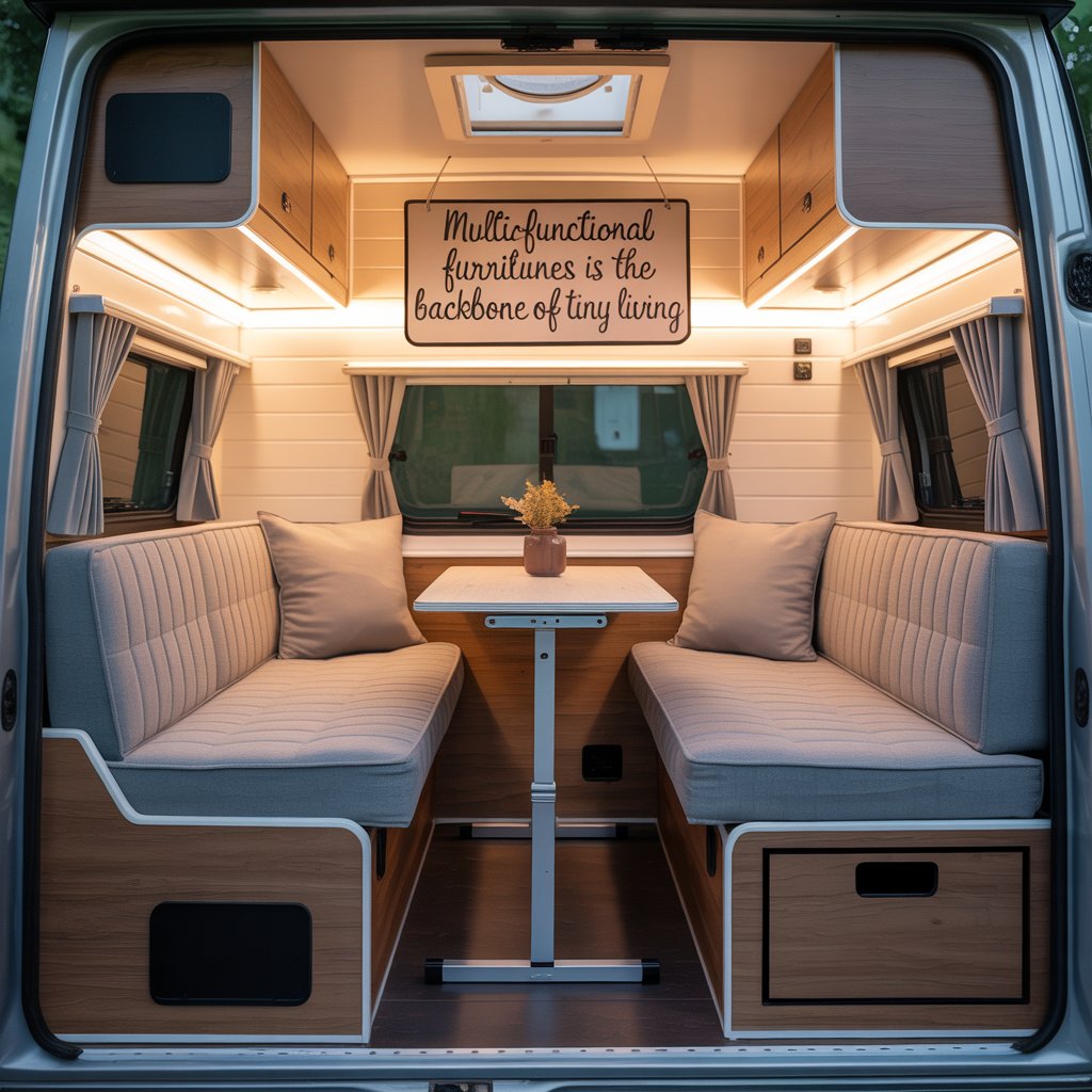 Multi-Functional Furniture for Compact Living
