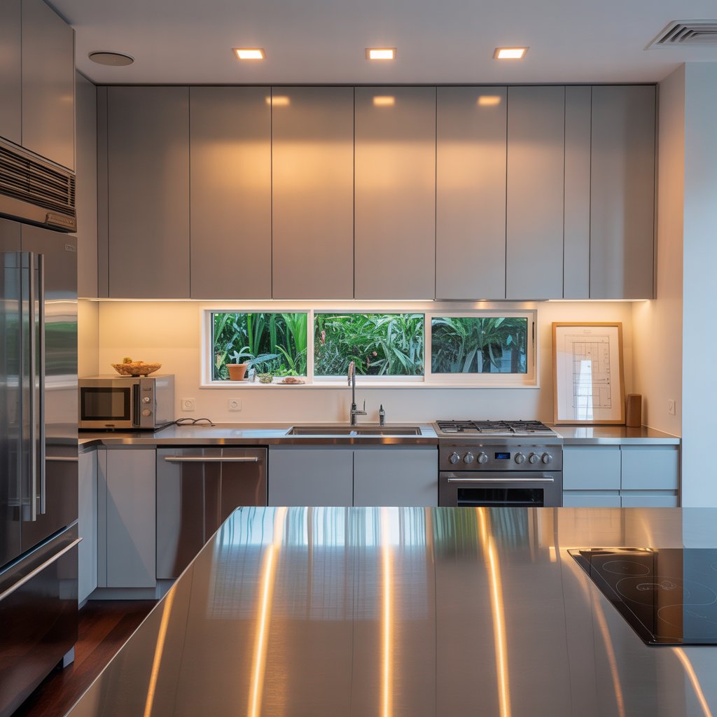 Integrated Appliances Streamlined Look
