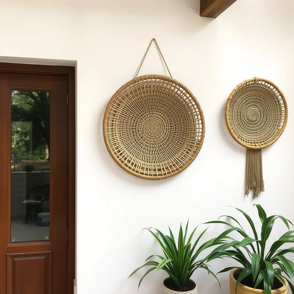 Woven Basket Wall Art