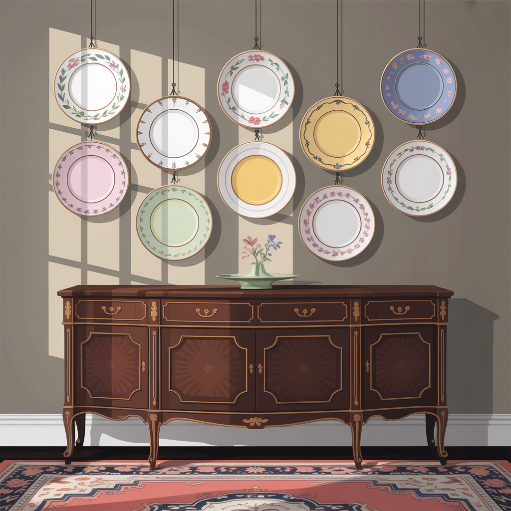 Artistic Plate Displays