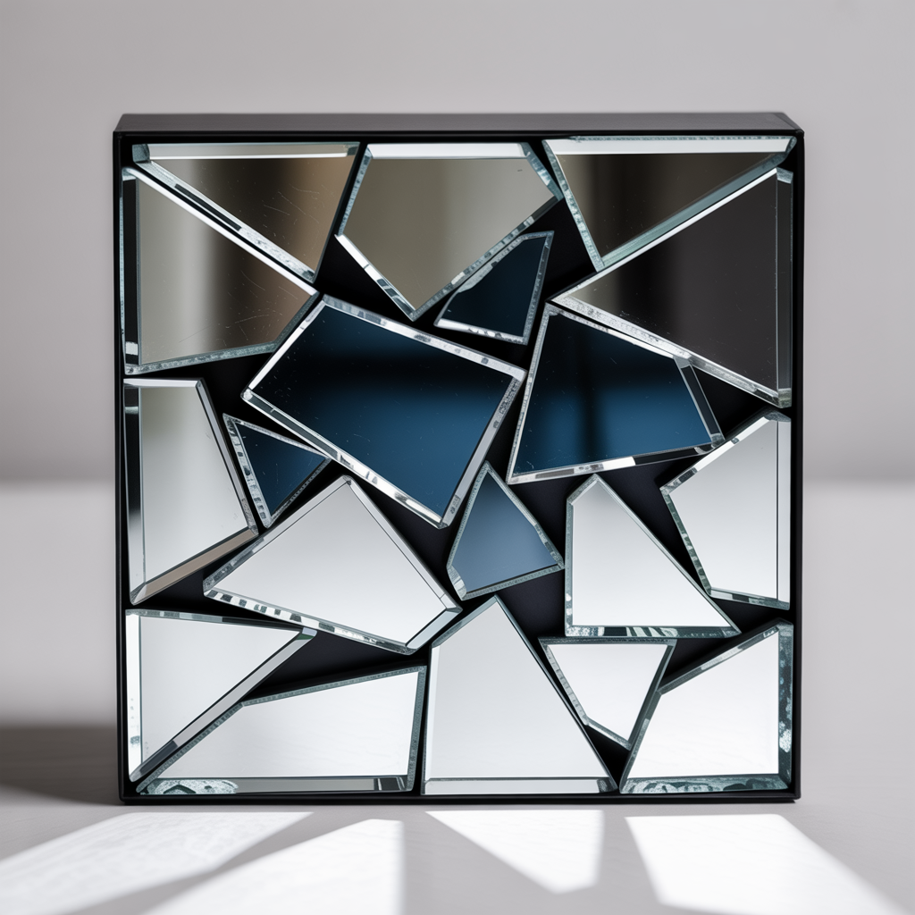 Create Mirror Mosaics with Broken Pieces
