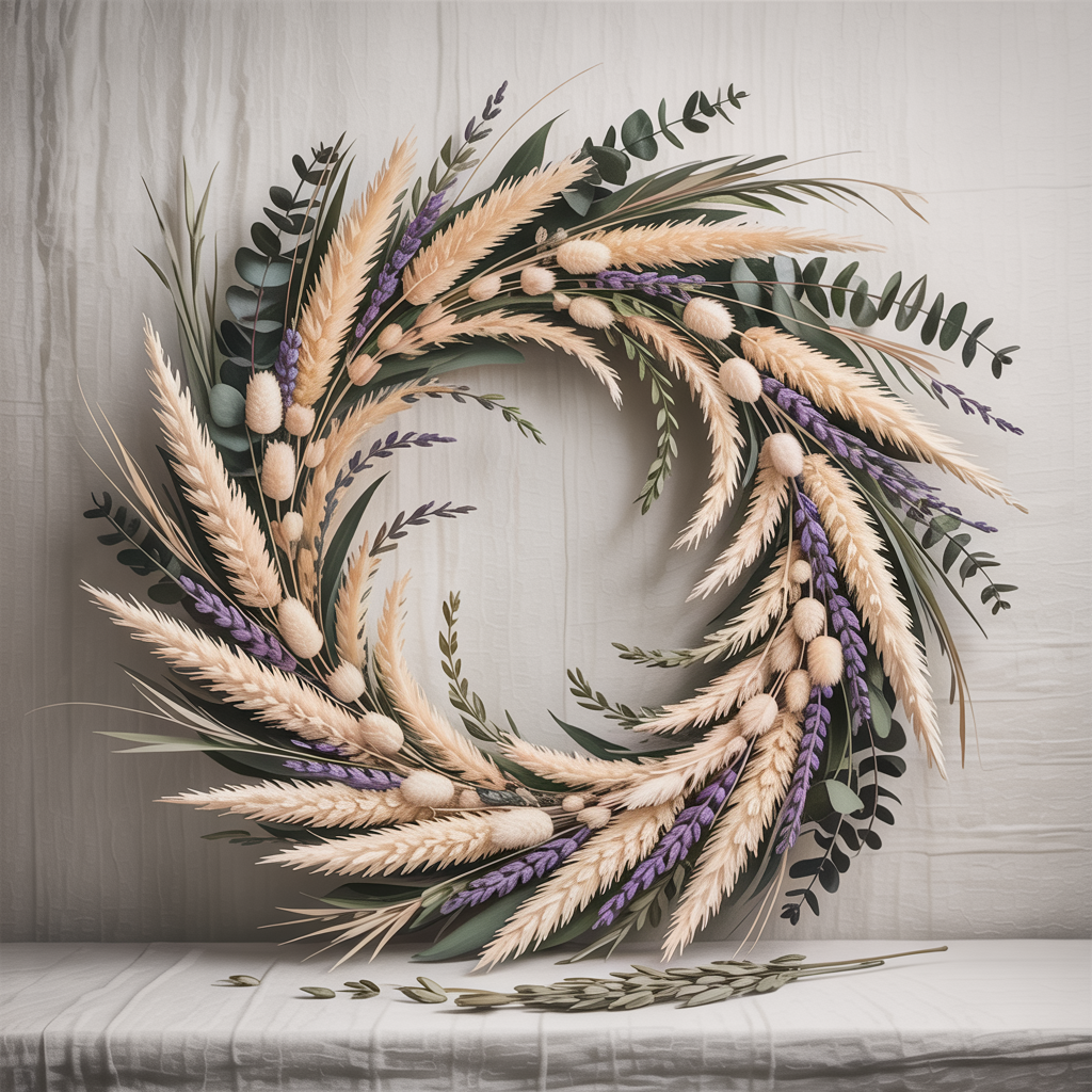 Dried Florals & Grasses The Earthy Elegance