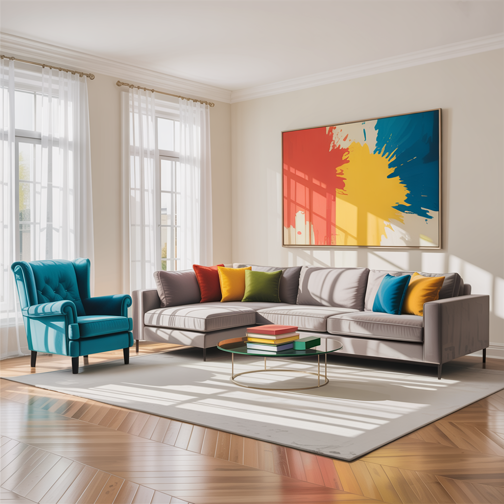 Introduce Pops of Color Strategically