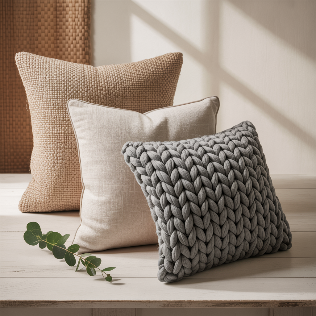 Natural & Organic Materials (Linen, Jute, Wool)