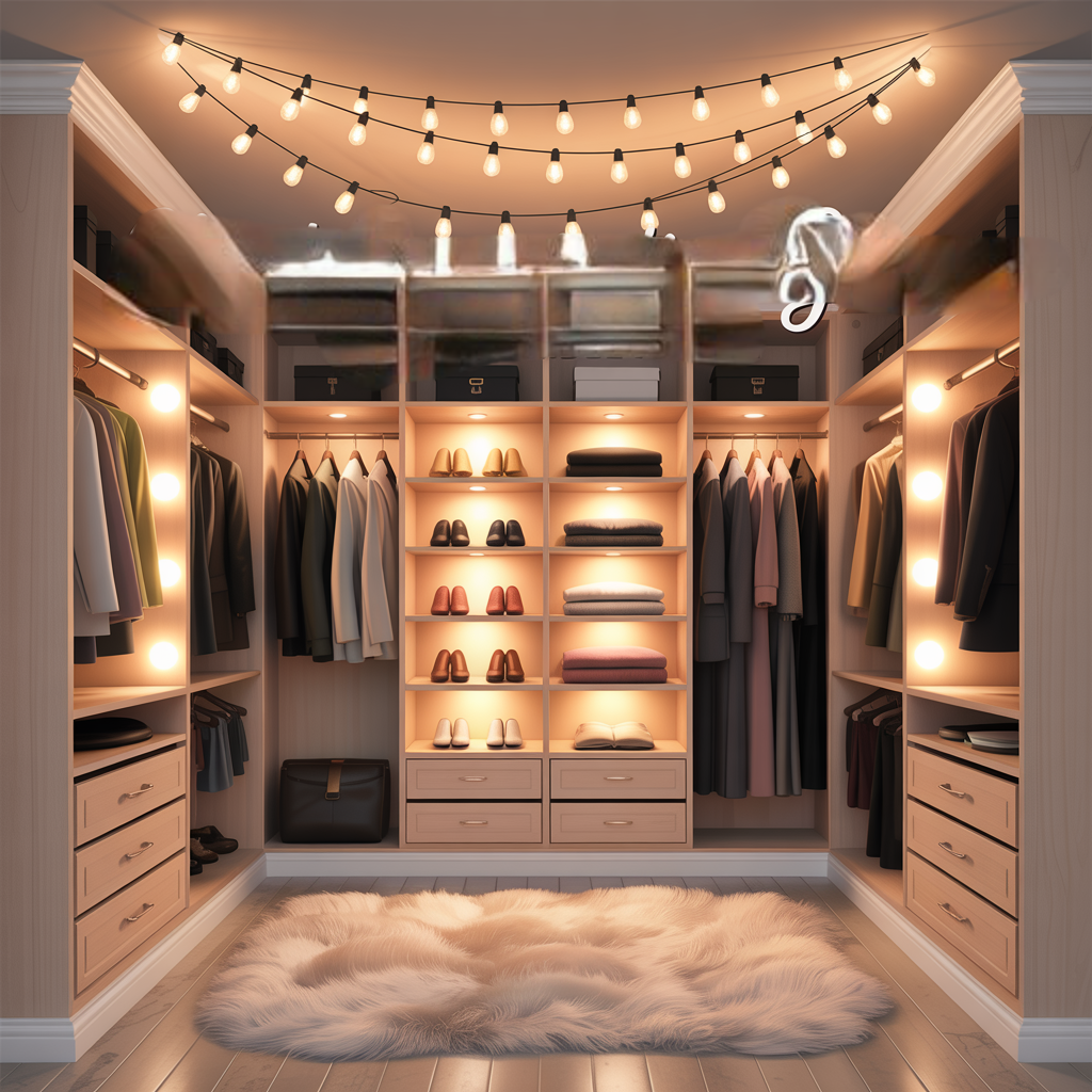 Closet Organization Glow: Never Fumble Again