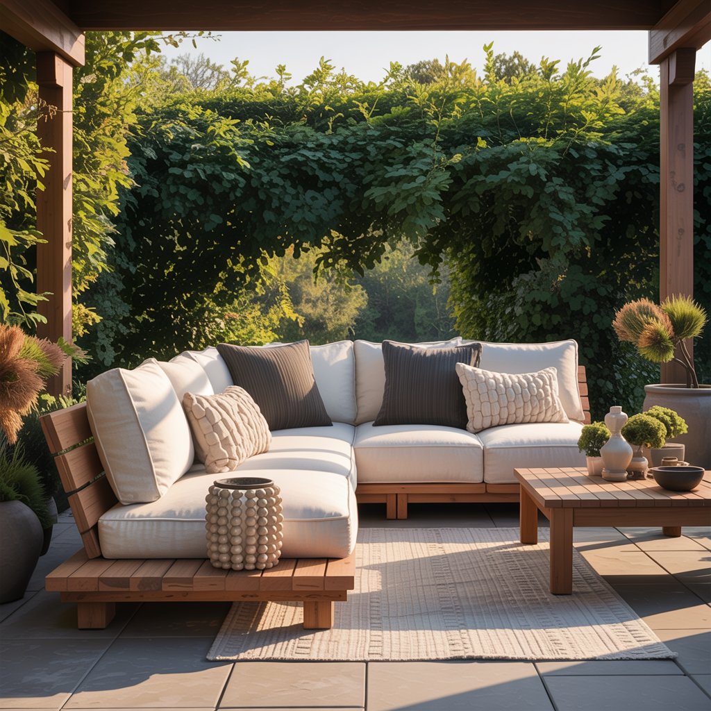 . Earthy Textured Neutrals for Year-Round Sophistication