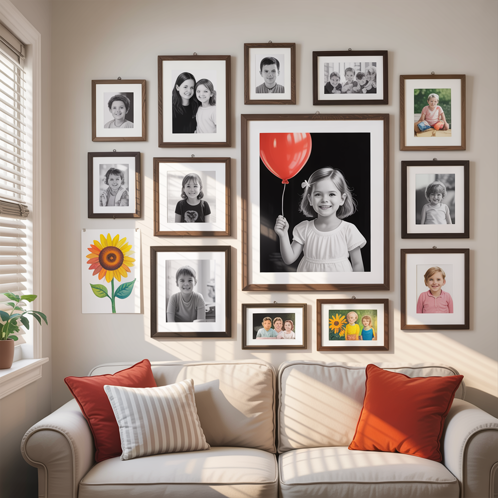 Family Photography Gallery Wall
