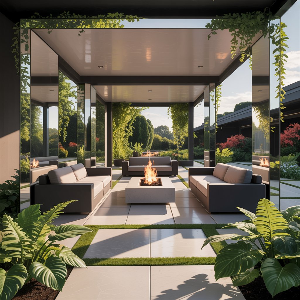 Mirrored Illusion Panels