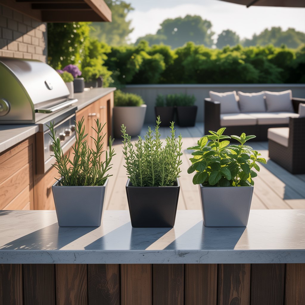  Outdoor Kitchen Counter Accents