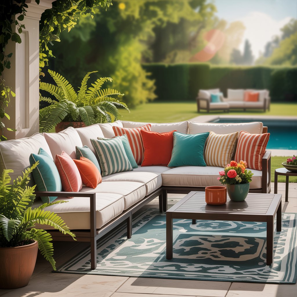  Outdoor Throw Pillow Ideas to Transform Your Patio Into a Designer Oasis