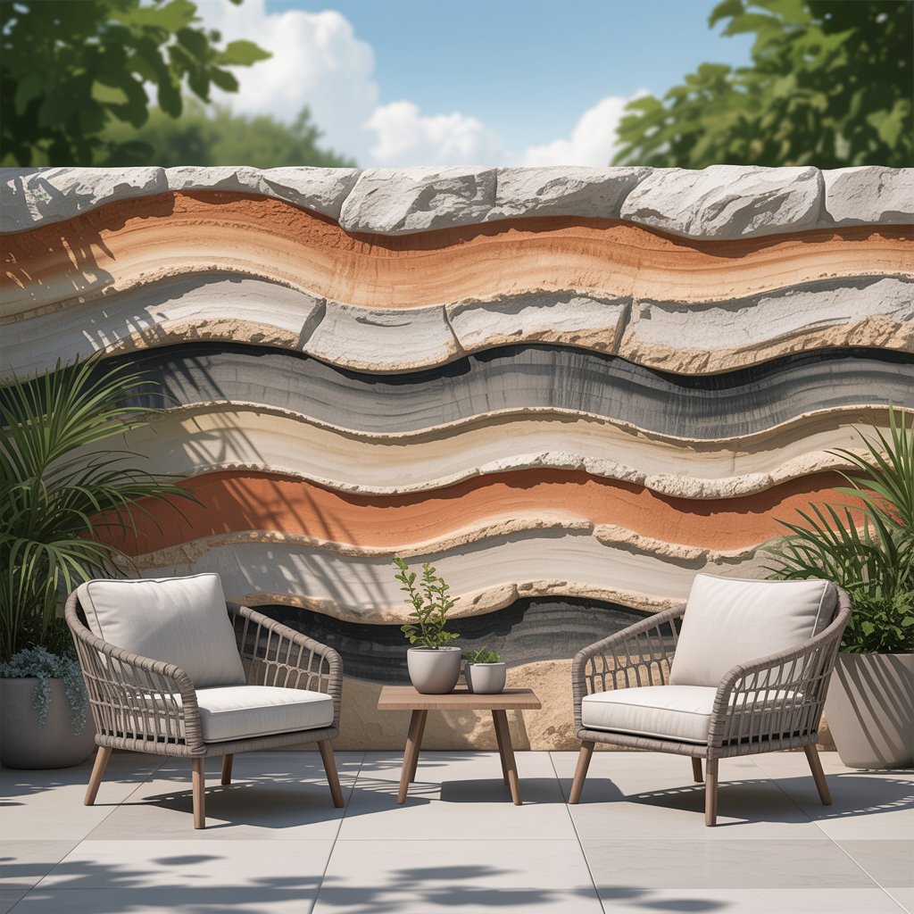 Painted Faux Stone