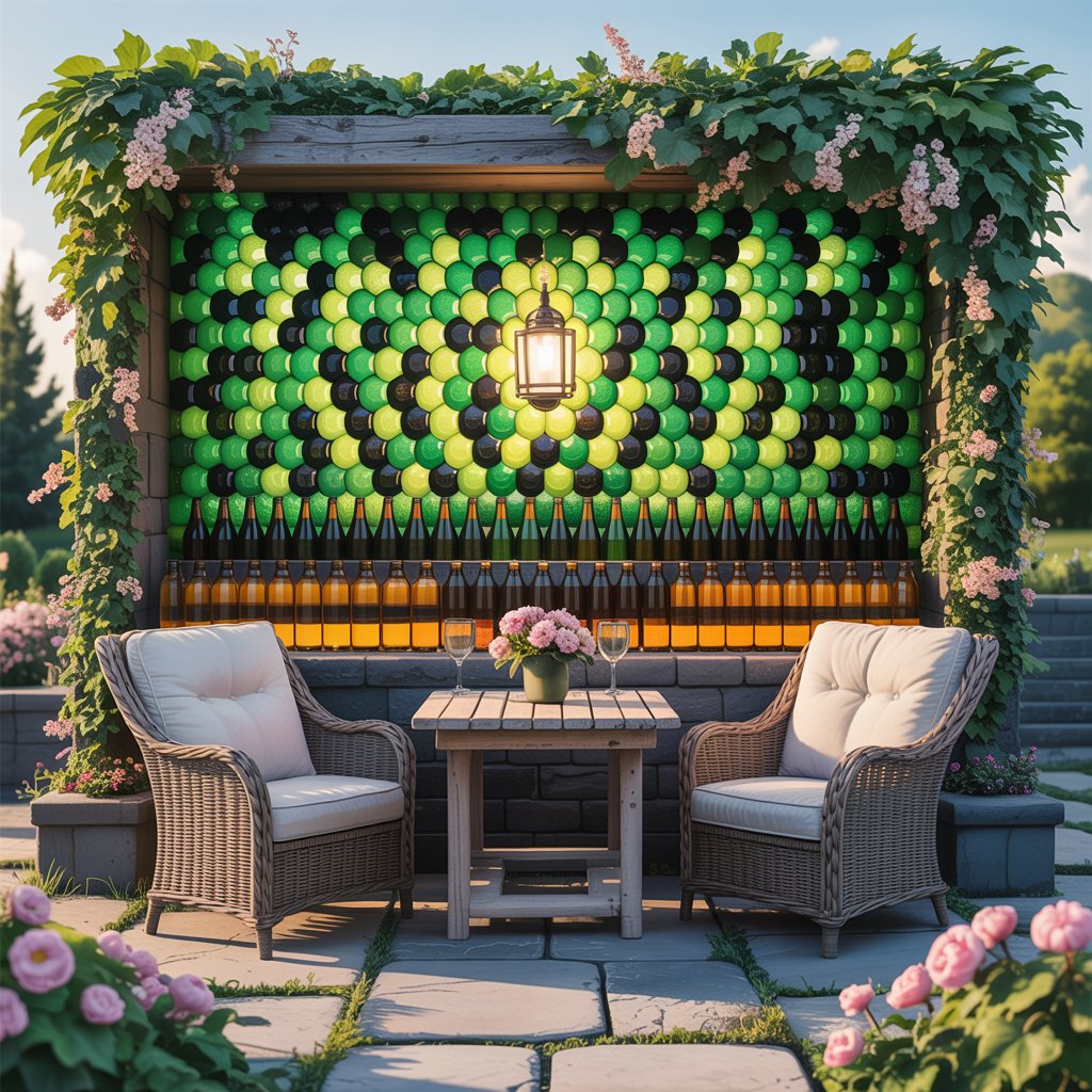 Recycled Bottle Walls
