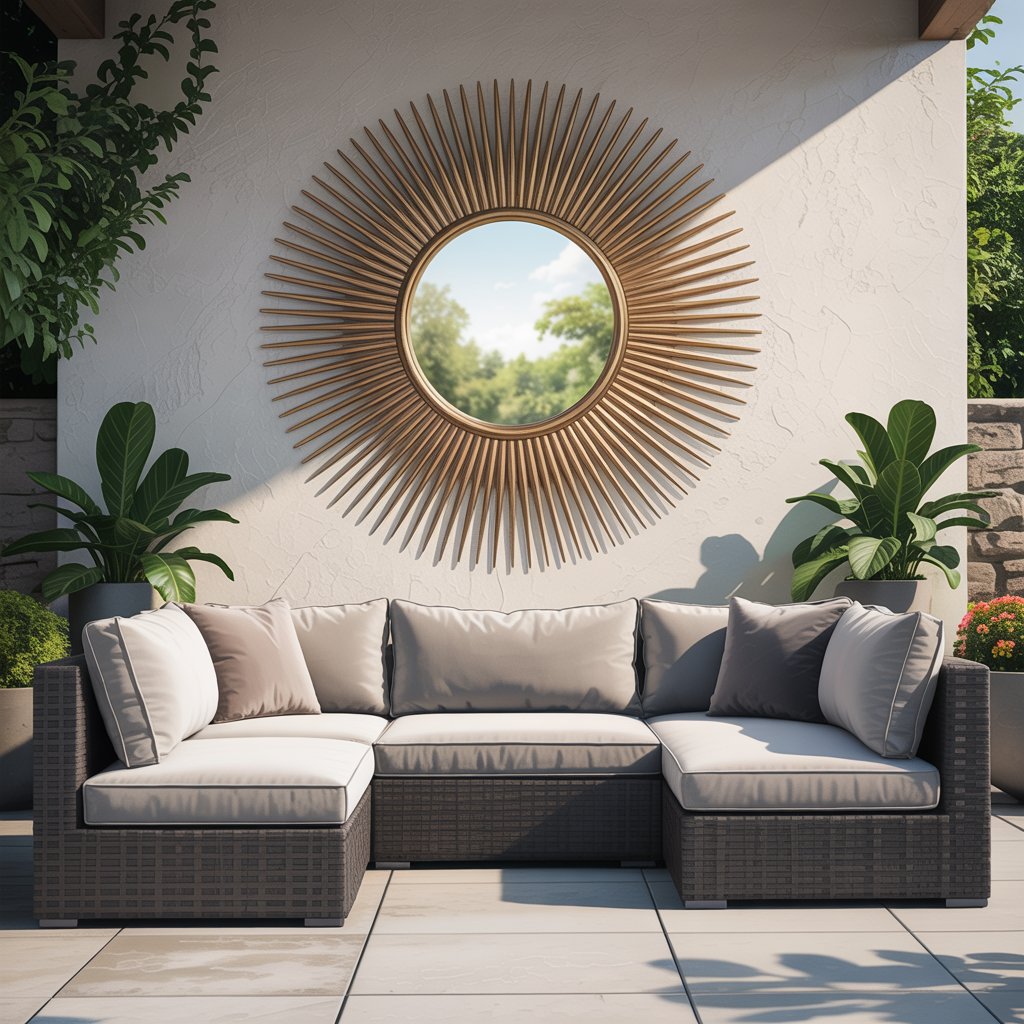 Sunburst Mirror in Modern Interiors