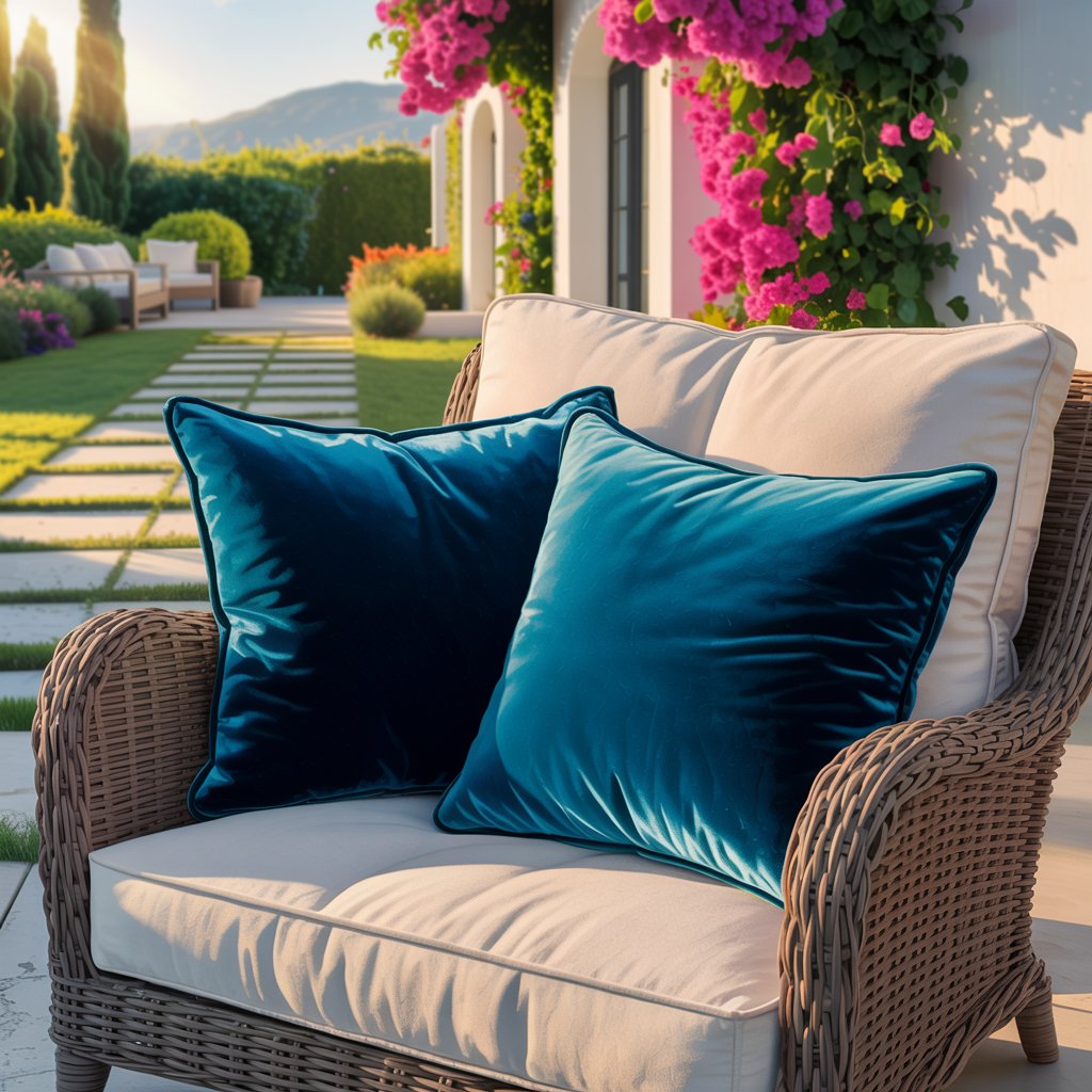 Weather-Resistant Velvet for Unexpected Glamour