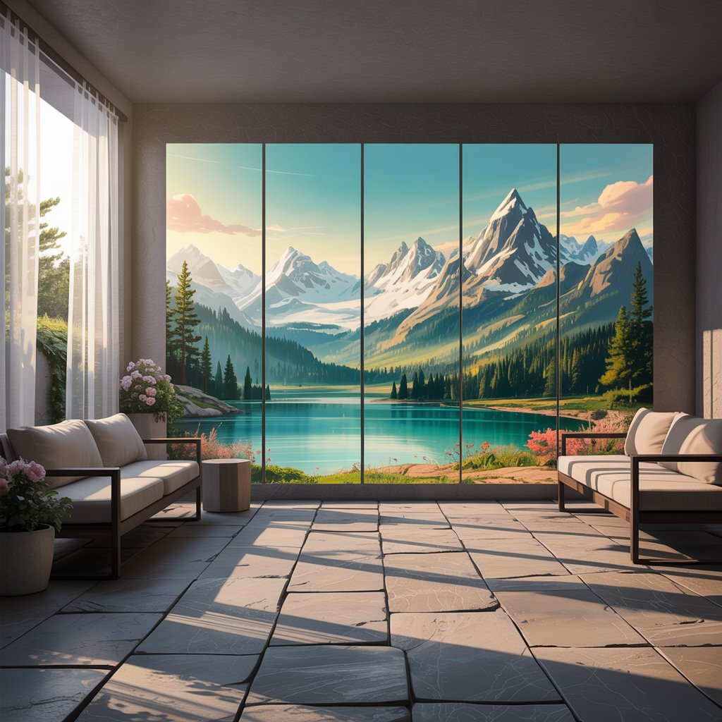 Multipanel Landscape Prints for Visual Expansion