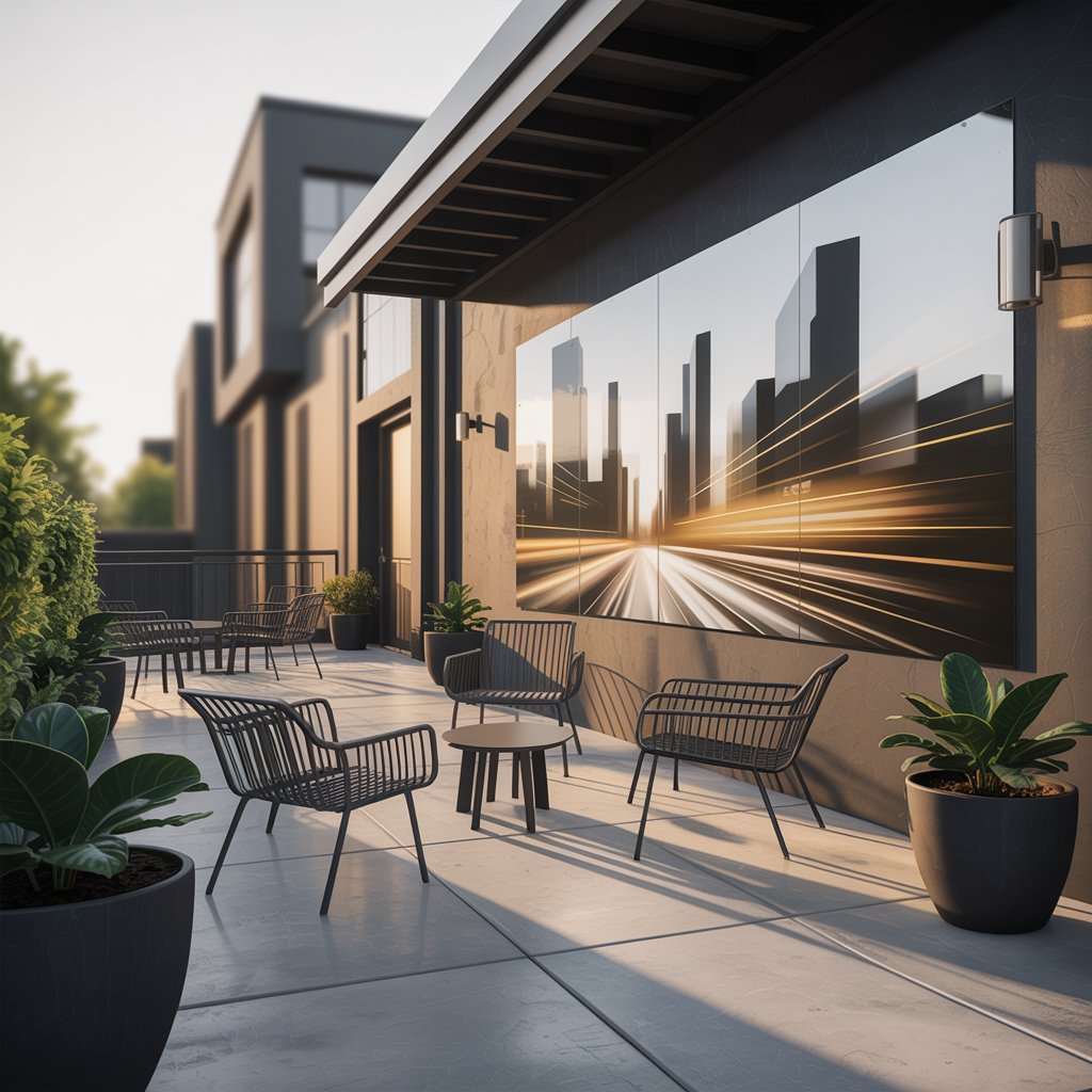 Industrial Metal Prints for Urban Edge