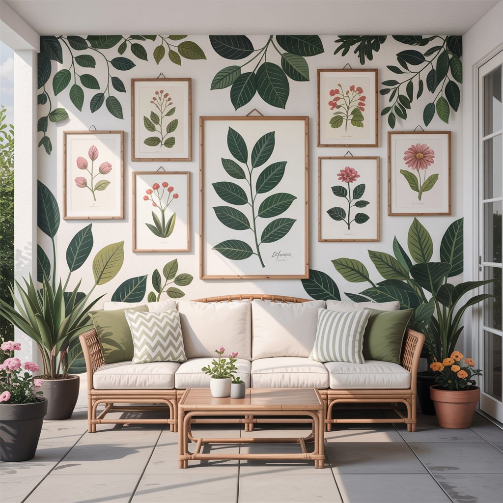 Botanical Prints for Low-Maintenance Greenery