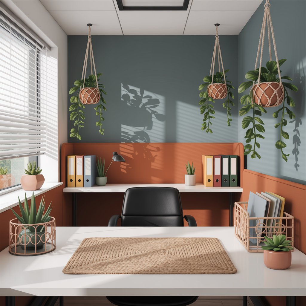 Boho Chic Workspace