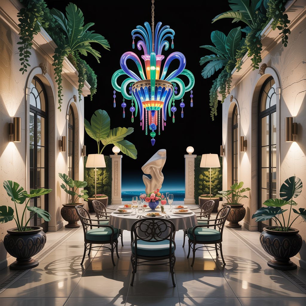 Bring Drama with Sculptural Lighting