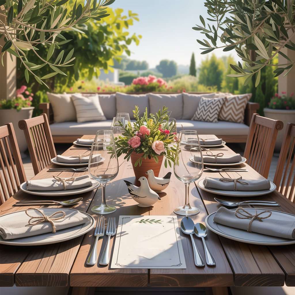 Chic Dining Setting