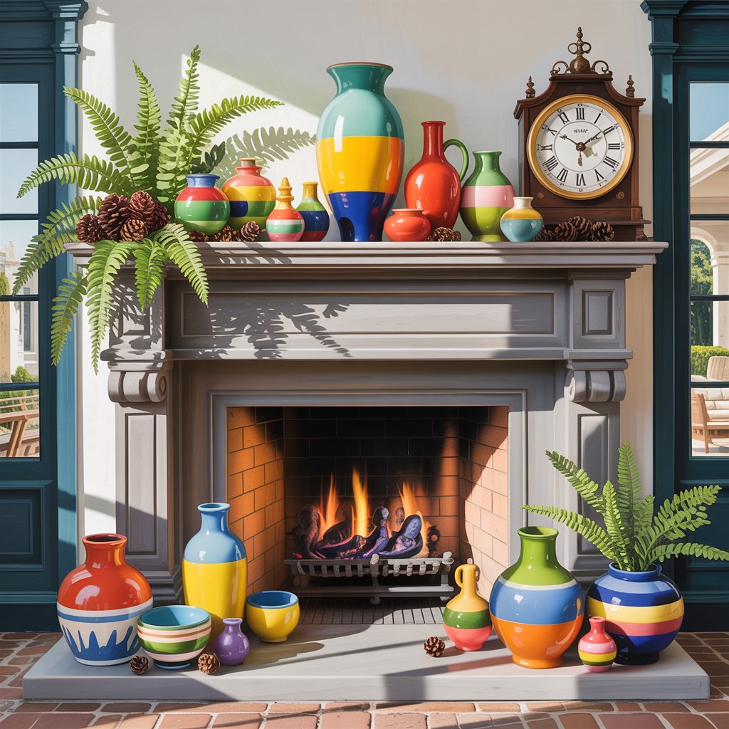 Colorful Ceramic Pieces