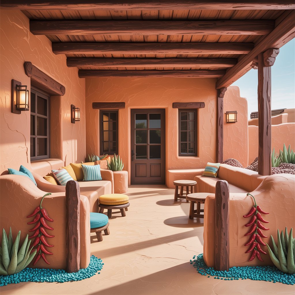 Desert Southwest Adobe Retreat