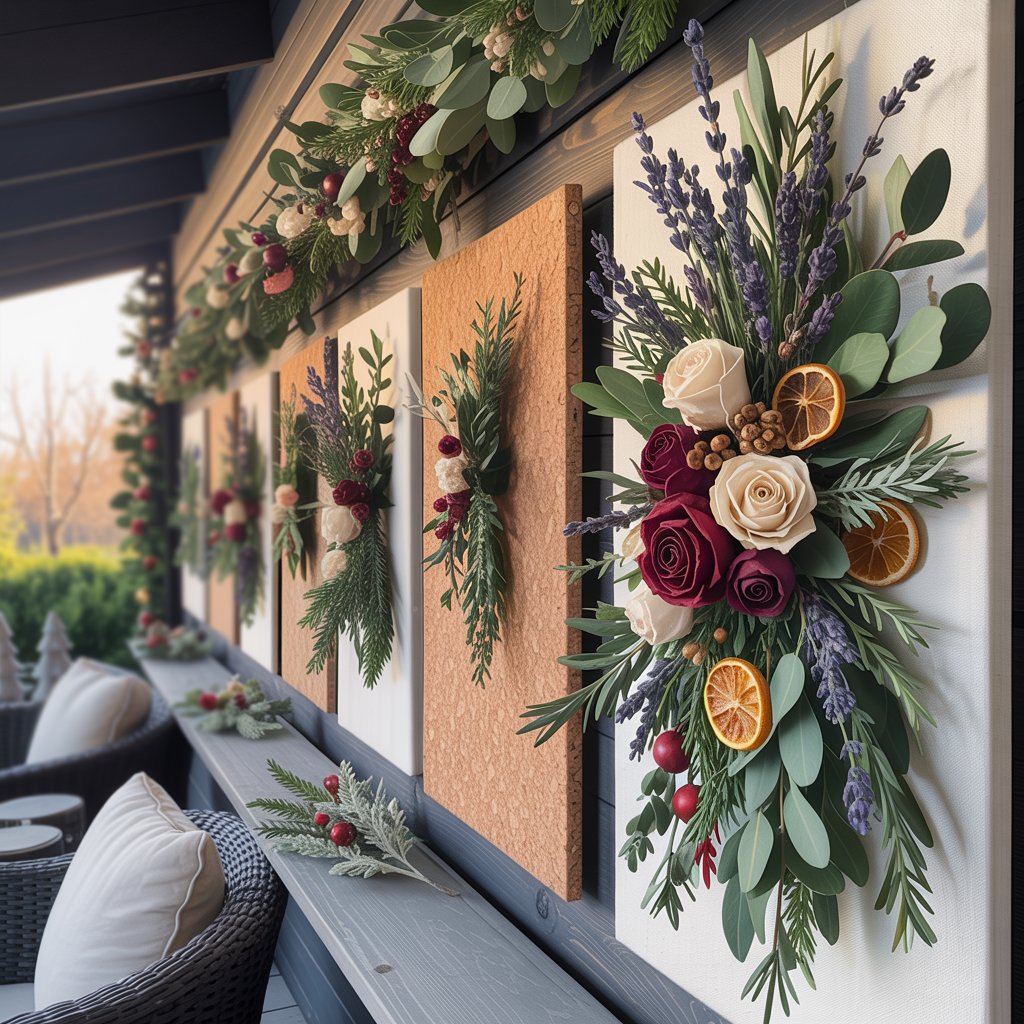 Dried Flower & Herb Wall Arrangement