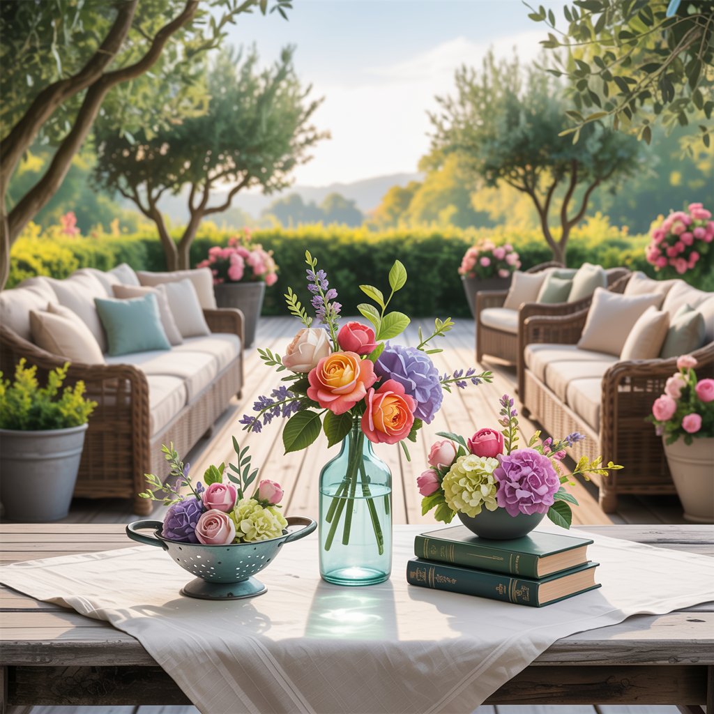 Floral Centerpiece Styling