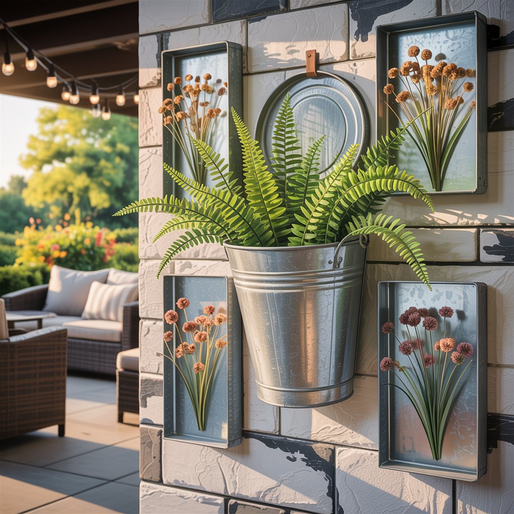 Galvanized Metal Accents