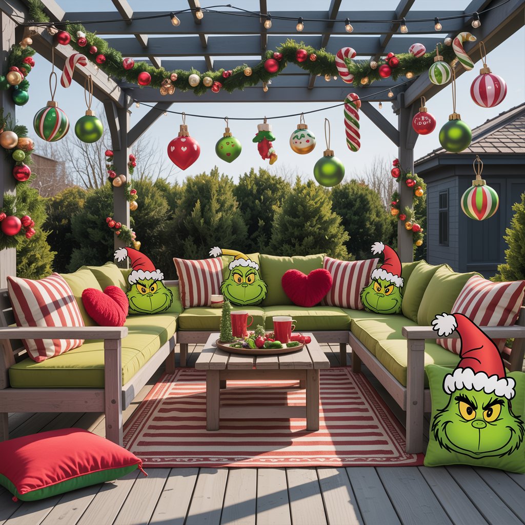 Grinch-Style Bedding and Linens