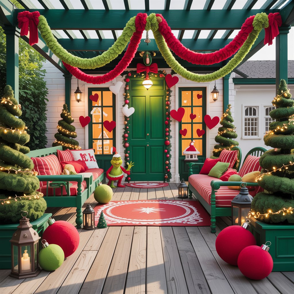 Grinch-Style Garland