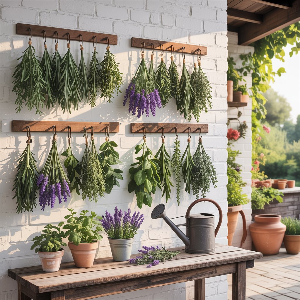Hanging Herb Drying Racks