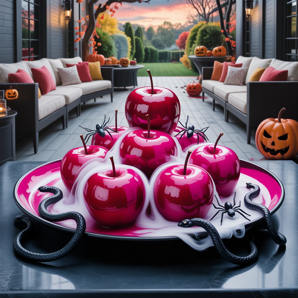 Hot Pink Poison Apple Display