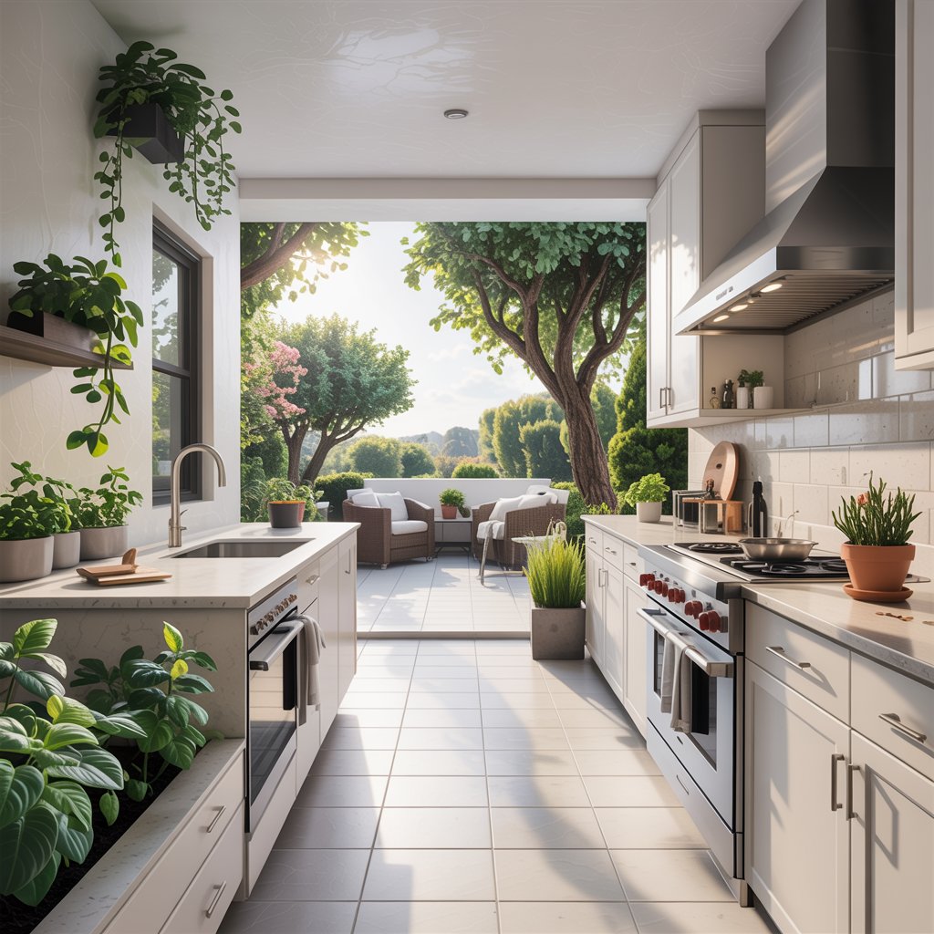 Incorporate Lush Greenery for Organic Warmth