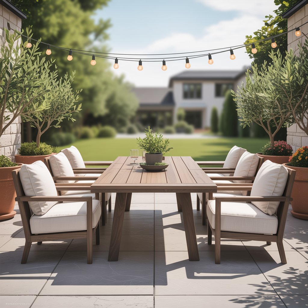 Install Outdoor Dining Spaces