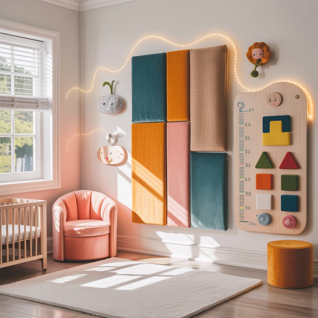 Interactive Wall Elements for Baby's Development