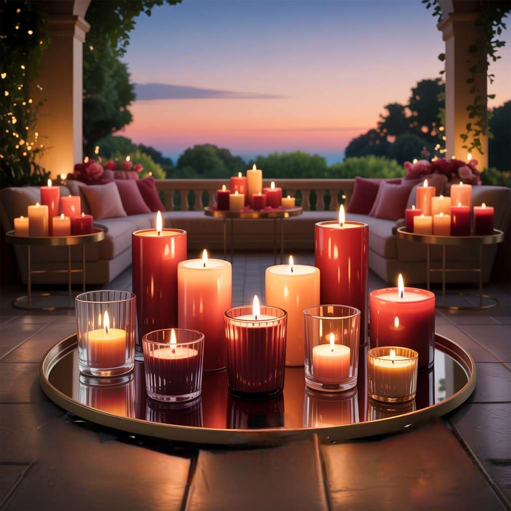 Luxurious Candle Arrangements