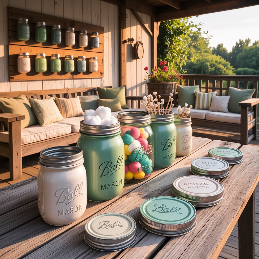 Mason Jar Storage Solutions