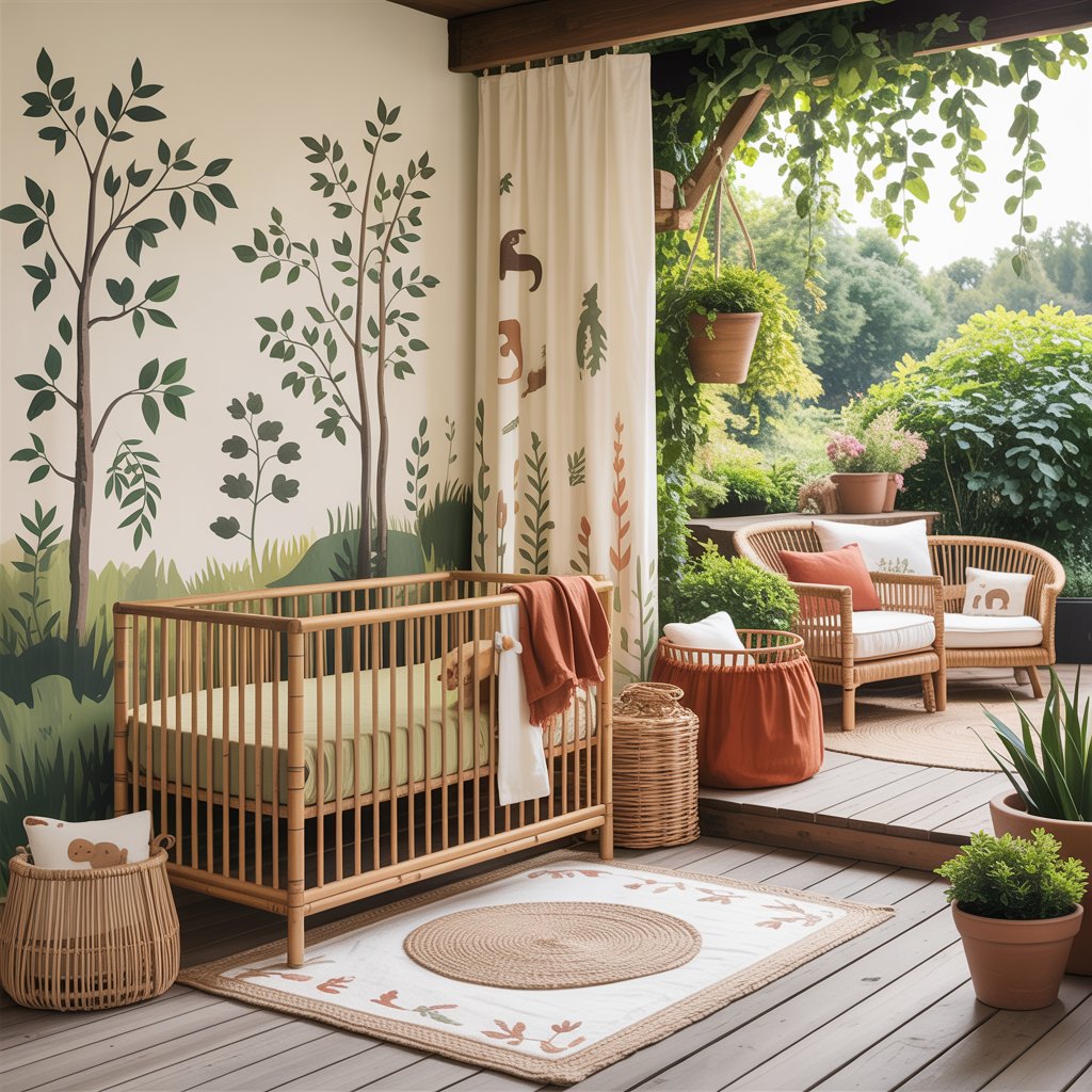 Nature-Inspired Nursery Themes Bringing the Outdoors In