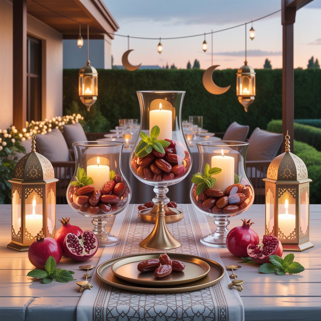 Ramadan-Themed Centerpieces