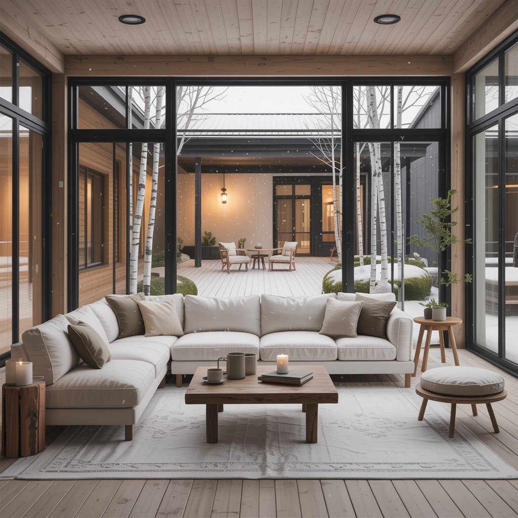 Scandinavian Minimalist Retreat