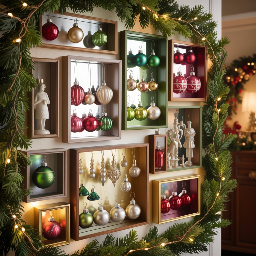 Vintage Ornament Display