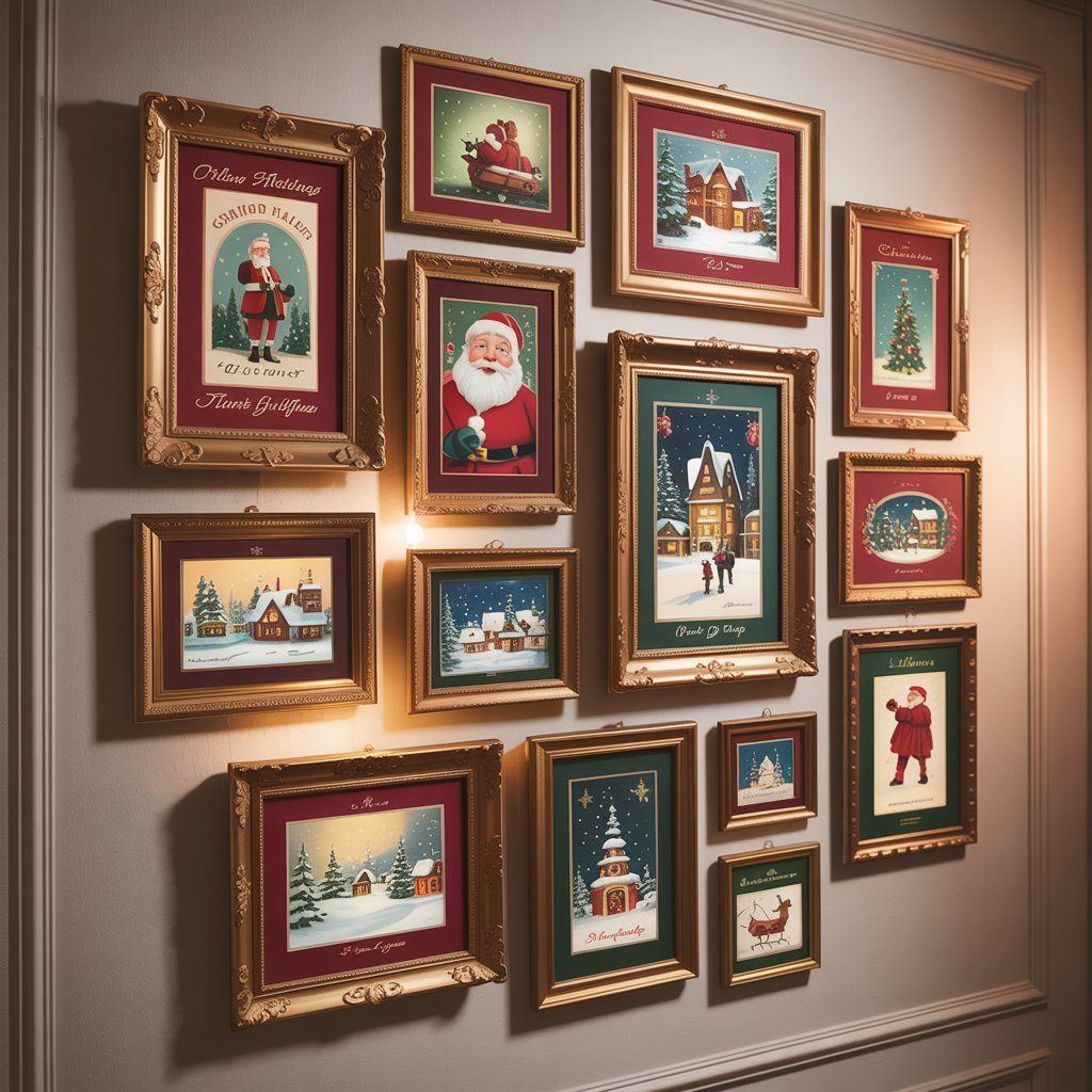 Vintage Postcard Display