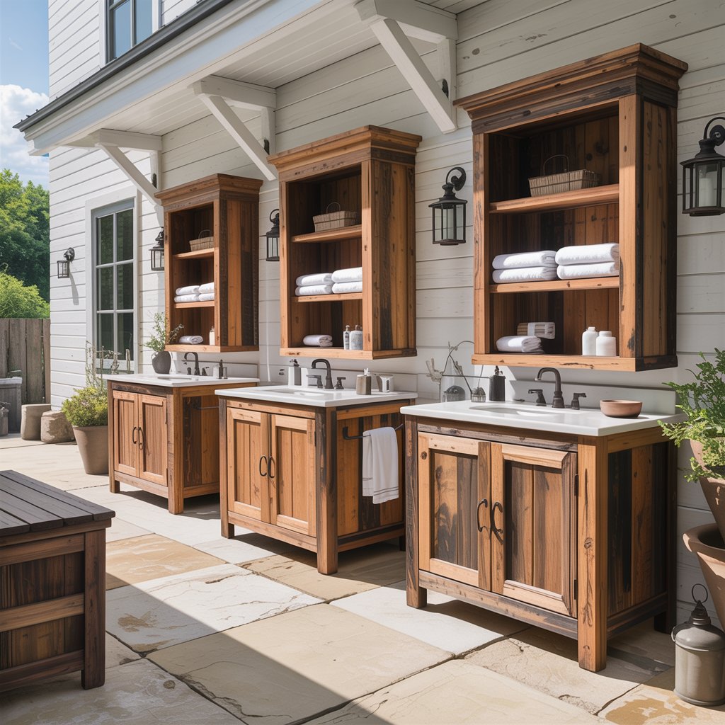 Weathered Wood Vanities