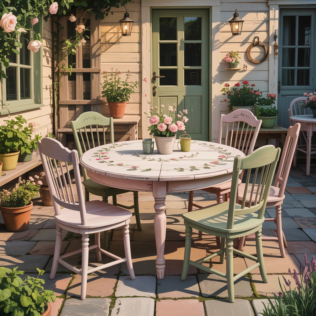 Hand-Painted Furniture Adding Personal Touches