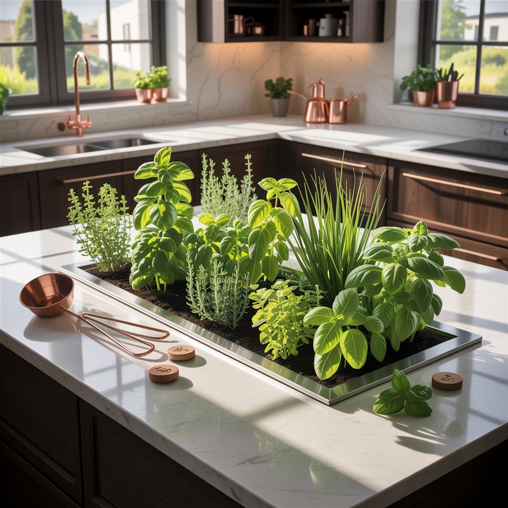  Mini Herb Garden Display