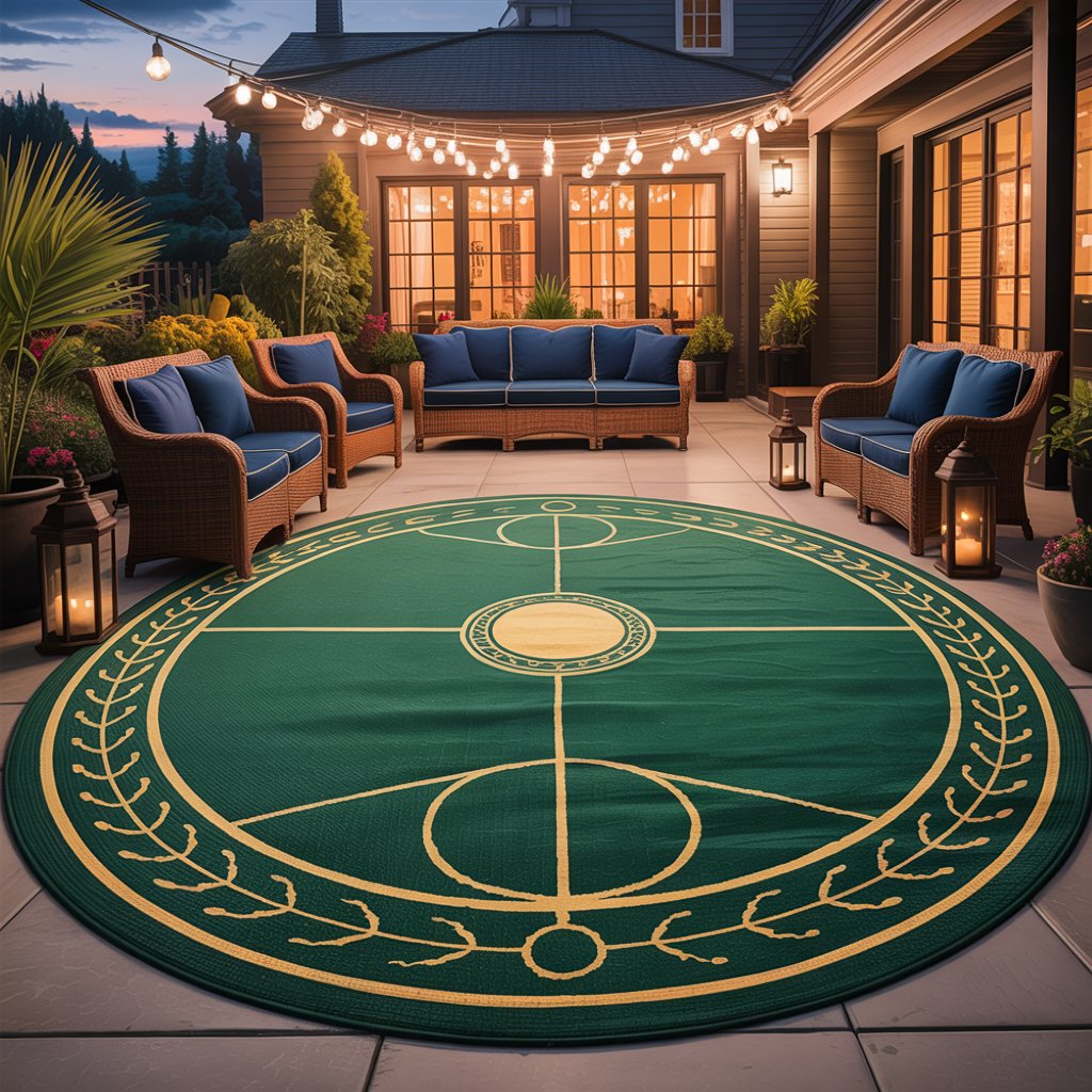 Quidditch Pitch Rug