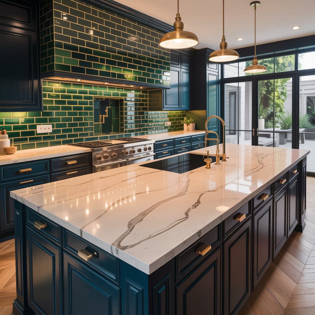 Statement Backsplash Extension