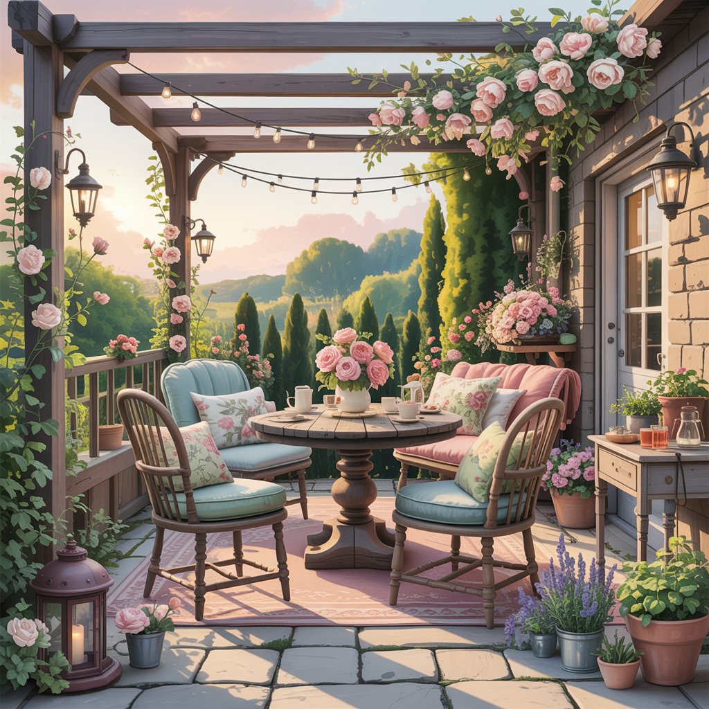 Vintage Floral Wallpaper The Foundation of Cottage Charm