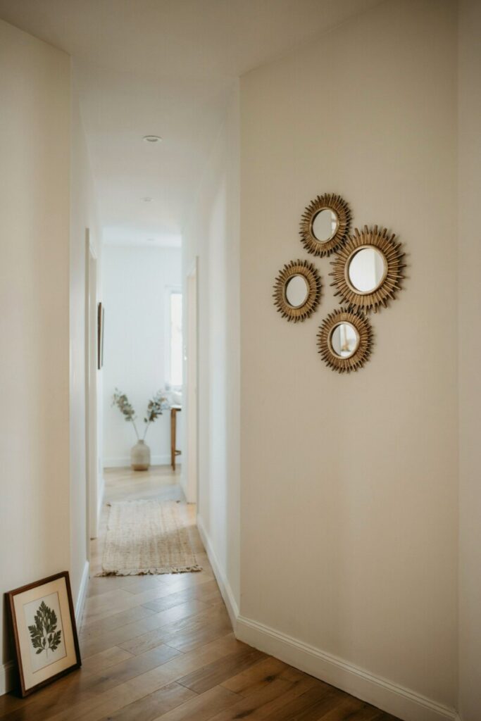 Small Sunburst Cluster for Narrow Hallways